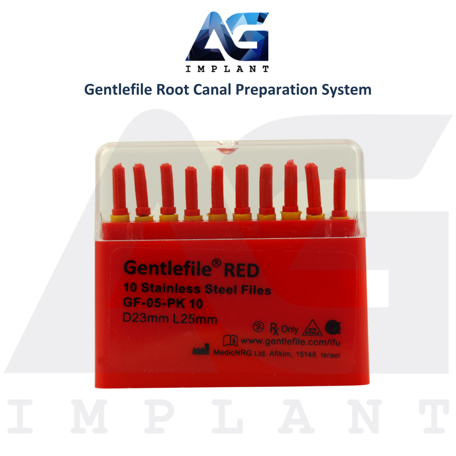 Gentlefile Ro0t Canal Preparation System Kit Cordless Dental Solution Instrument