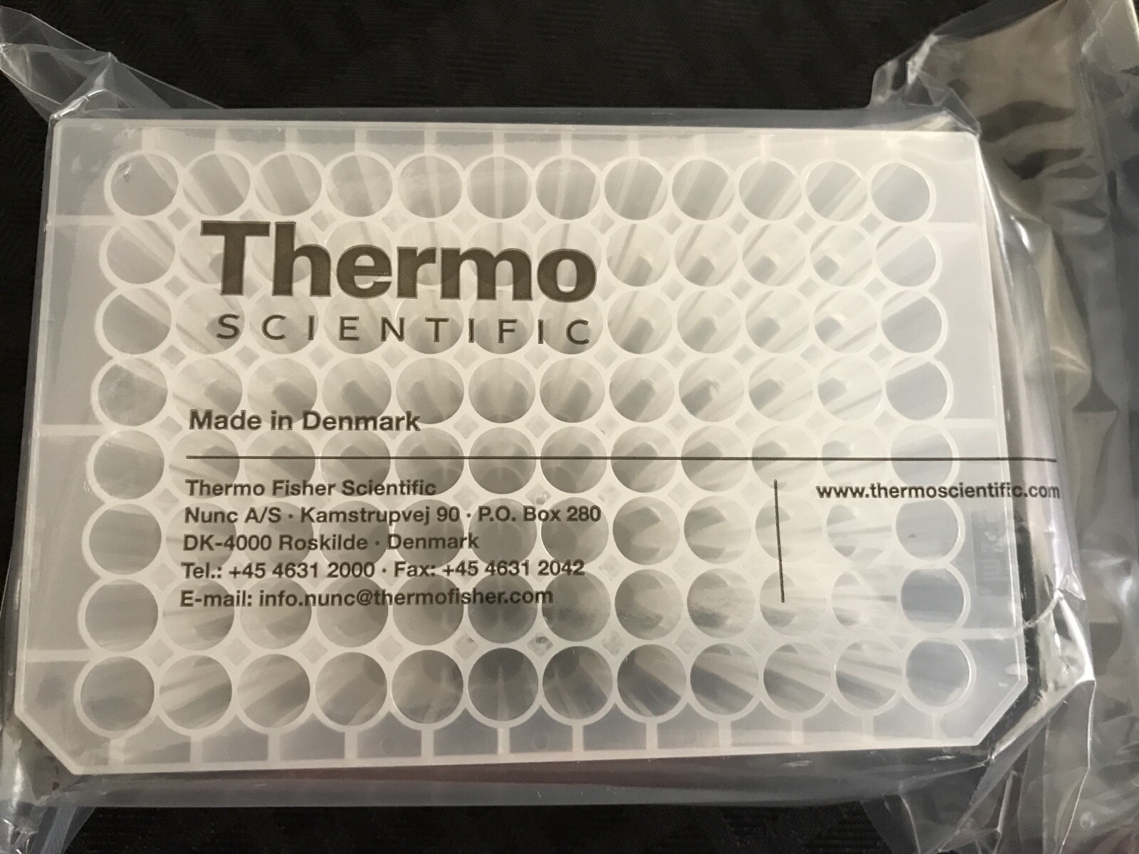 (24 Pc) THERMO 96 Deep Well PP Storage Block Plates Round Well Round-Bottom