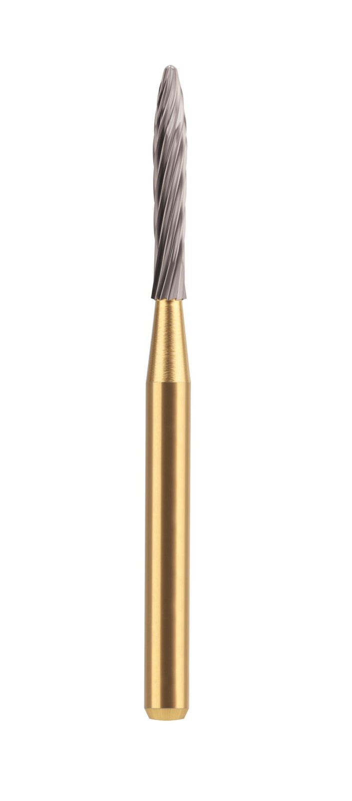 Wave Dental Carbide Burs H48L12 Trimming & Finishing Carbide 12 Blade Gold TF48L