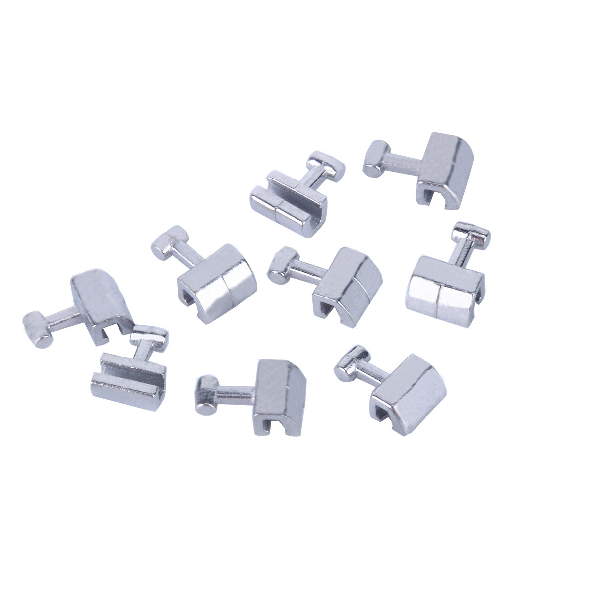 Dental Orthodontic Crimpable Hooks Stops/Long/Short/Sliding/Cross Tube 10 Types