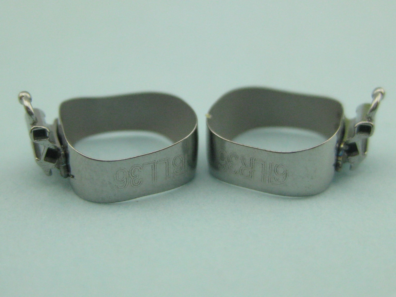 40Pcs Dental Orthodontic 1st Molar Band&Buccal Tube U3/L2 Non-convert. MBT .022