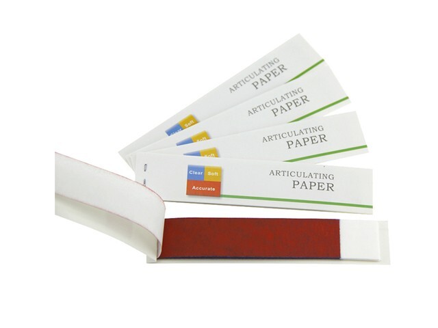 Articulating Paper Straight Thin Blue, 30 microns, 10 books x 40sheets/box