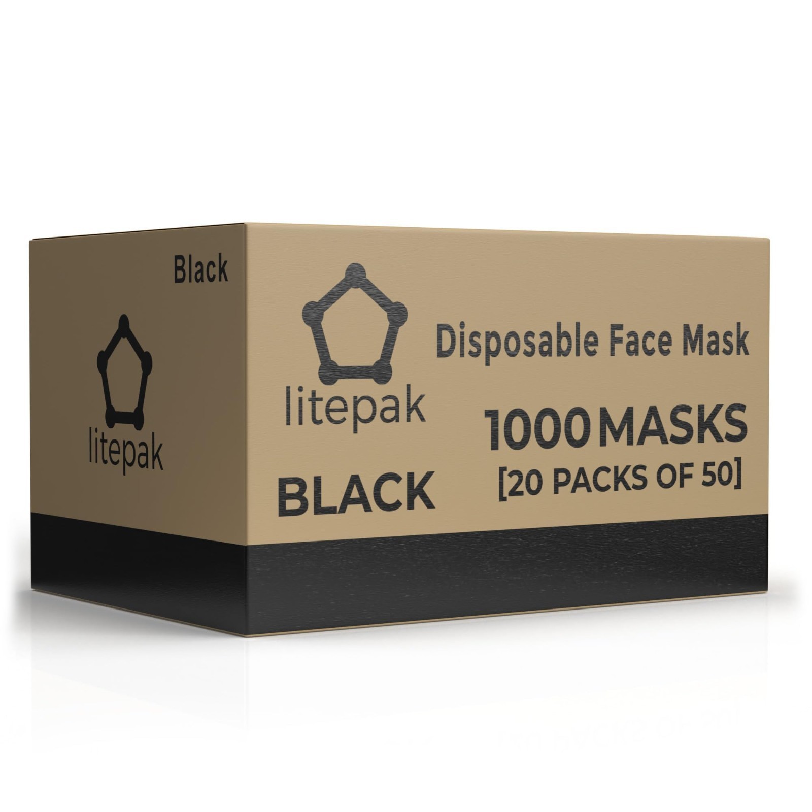 1000 PCS Disposable Face Masks – Breathable, Comfortable, for Home & Office Use
