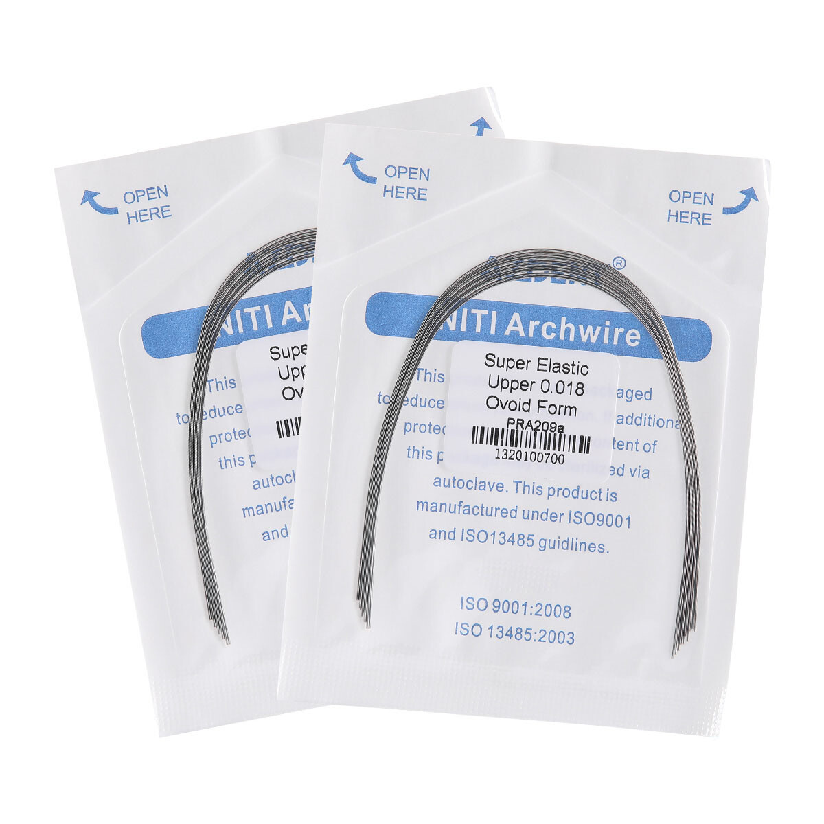 AZDENT Dental Orthodontic Super Elastic Niti Arch Wire Oval Form