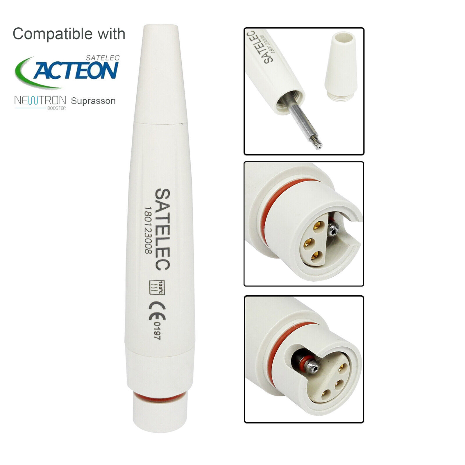 Dental Satelec ACTEON Suprasson P5 Piezo Handpiece Ultrasonic Scaler Tips H3 1S