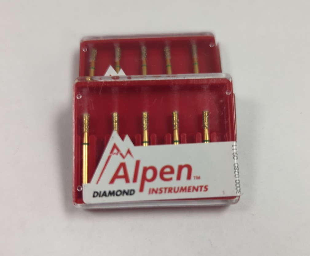 Coltene R807C016FG Alpen Inverted Cone FG Diamond Burs 5/Pk