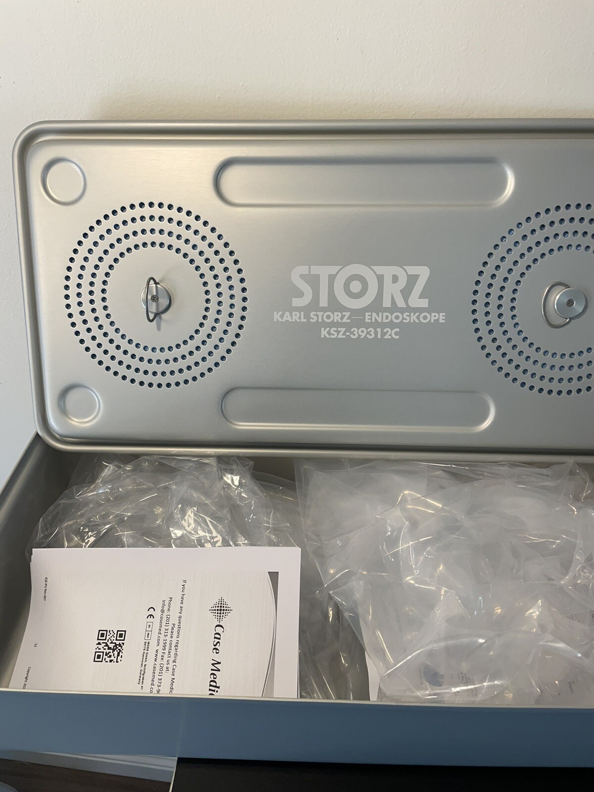 Karl Storz KSL 39312 C Cystoscopy instrument Container, Exactly as Shown