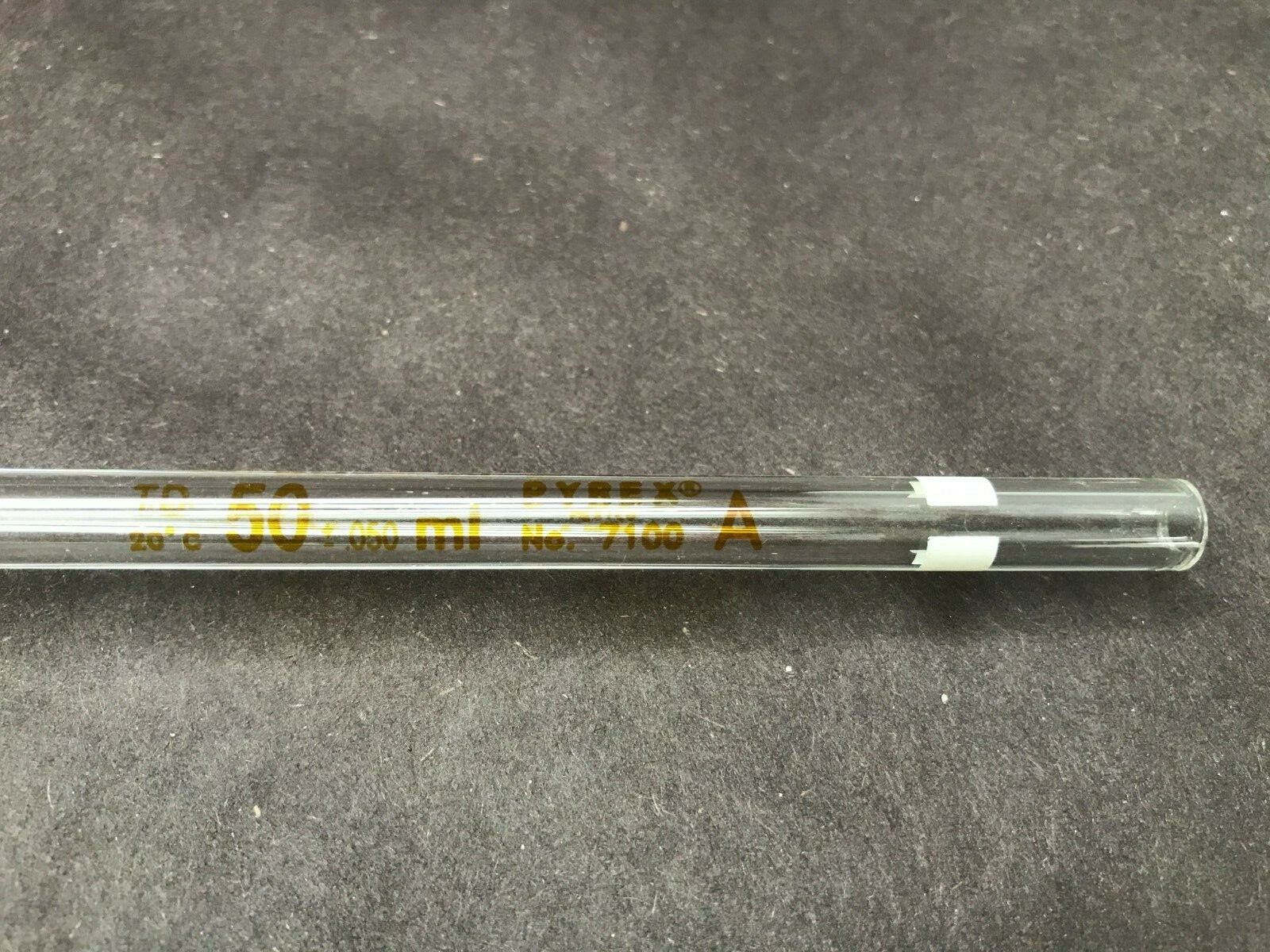 CORNING PYREX Glass Class A 1.0-100mL Bulb Volumetric Reusable Pipet 7100
