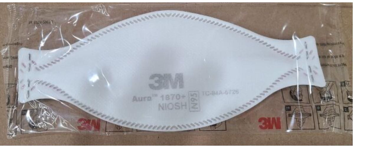 50 CASES of 440 3M Aura N95 1870+ Face Masks, Exp. 8/2026 (BULK SALE )
