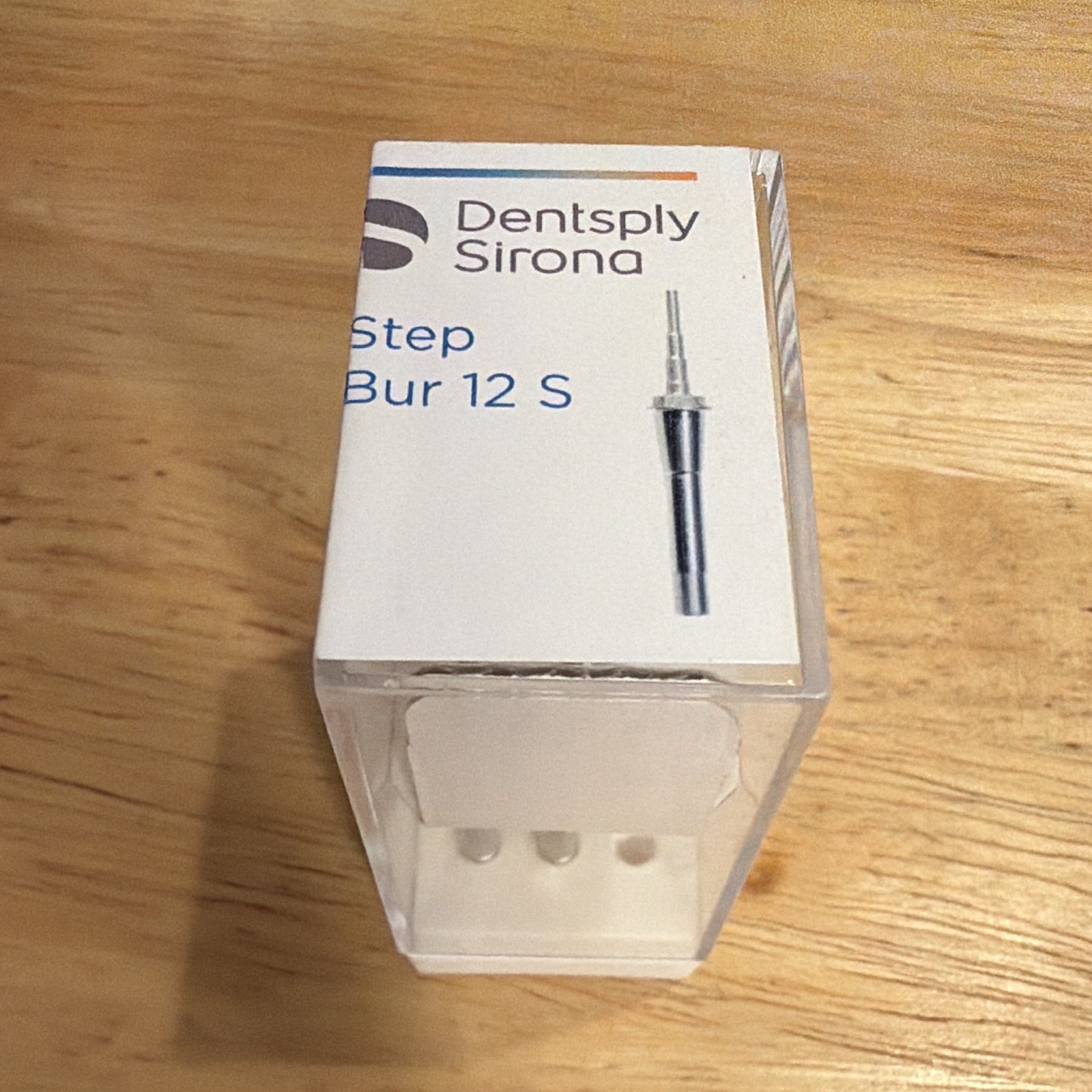 Dentsply Sirona Step Bur 12 S Carbide HP (Long Straight) Bur E102087 – 3 Pack