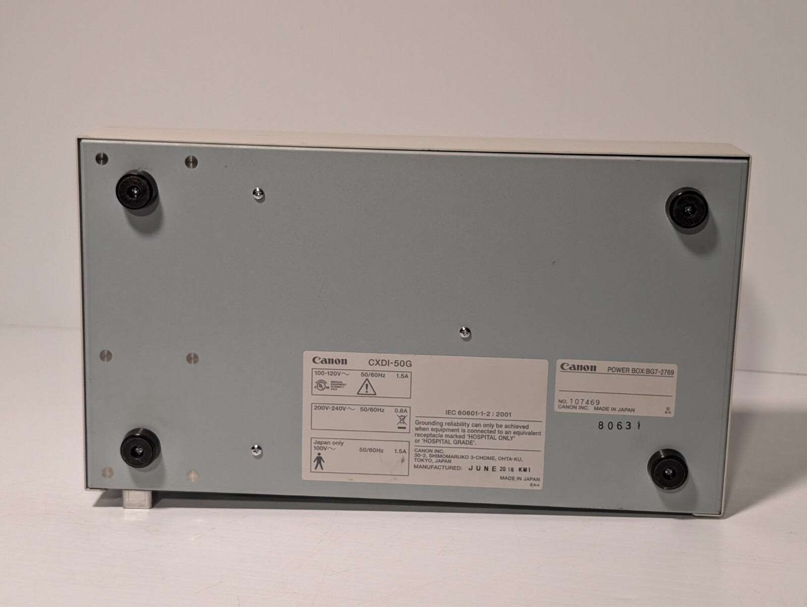 Canon CXDI-50G 07008944 Cassette Power Box UNTESTED Free Returns