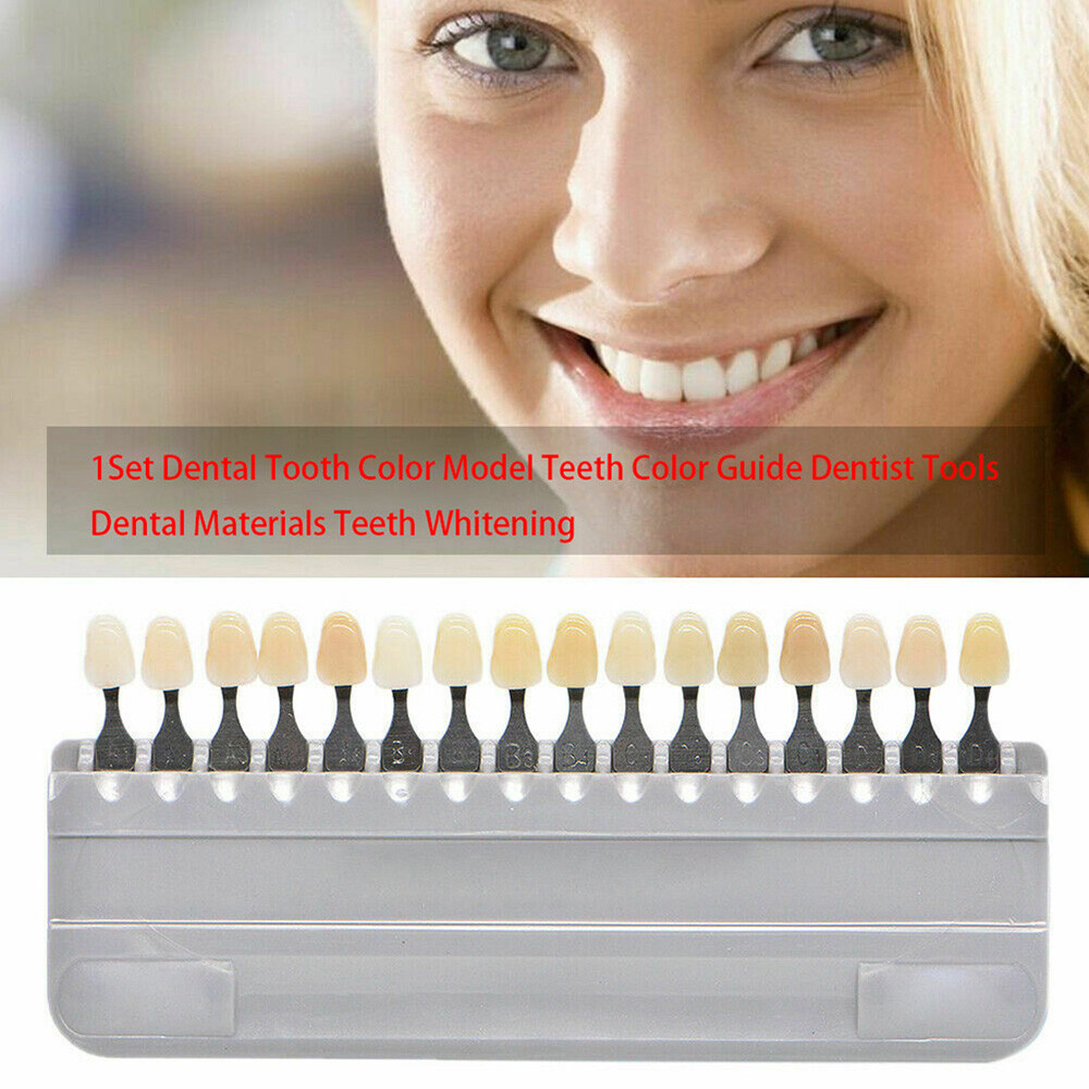 Shade Guide Dental Dentist Materials 16 Colors Shade Guide Teeth