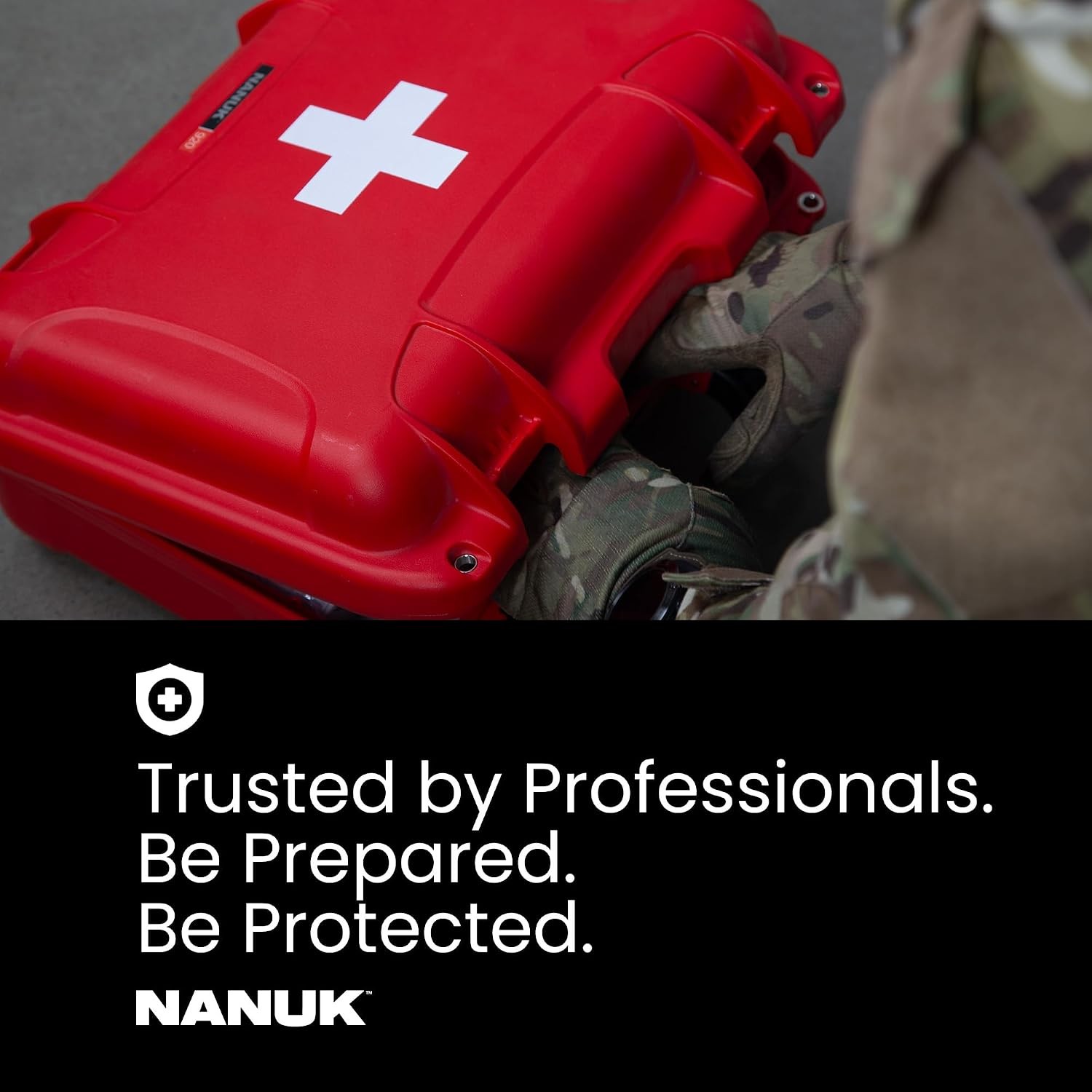 903 Waterproof First Aid Box – Durable, Empty Medical Organizer Case