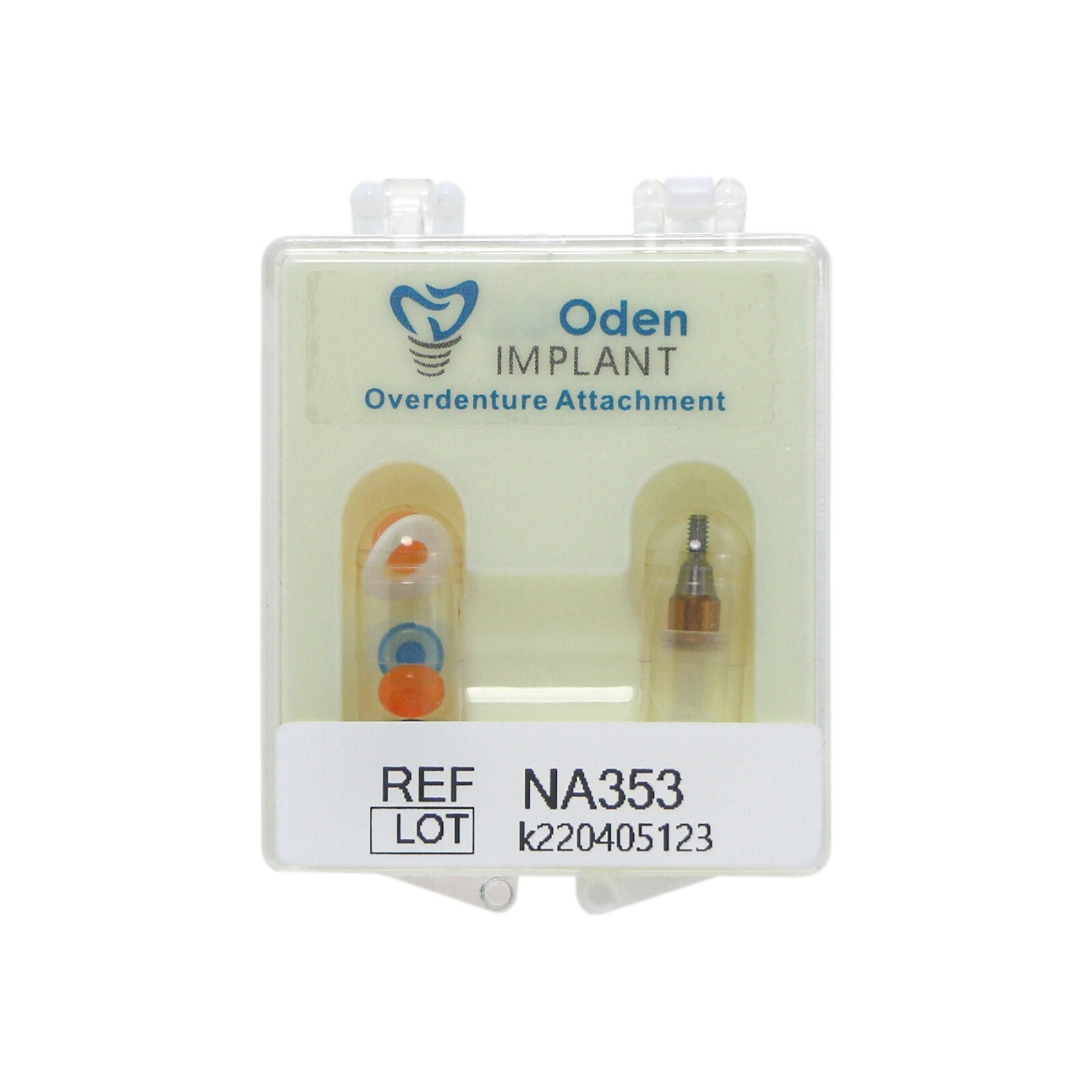 US Dental Nobel NP-NA353 Implant Attachment Abutment Male Caps Kit 3.0mm PEEK