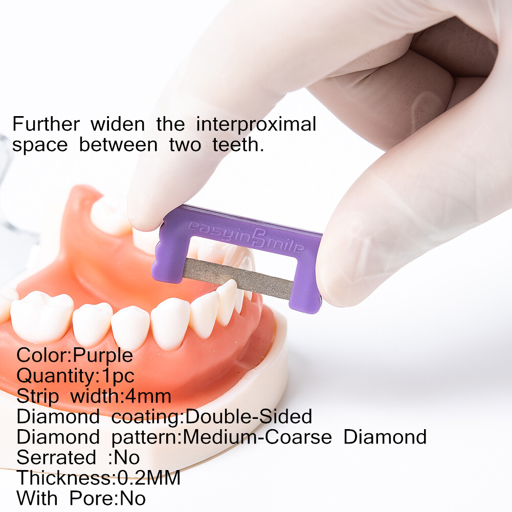 IPR Stripping Plus System Kits Orthodontic Autoclavable&Reusable Assorted 100pcs