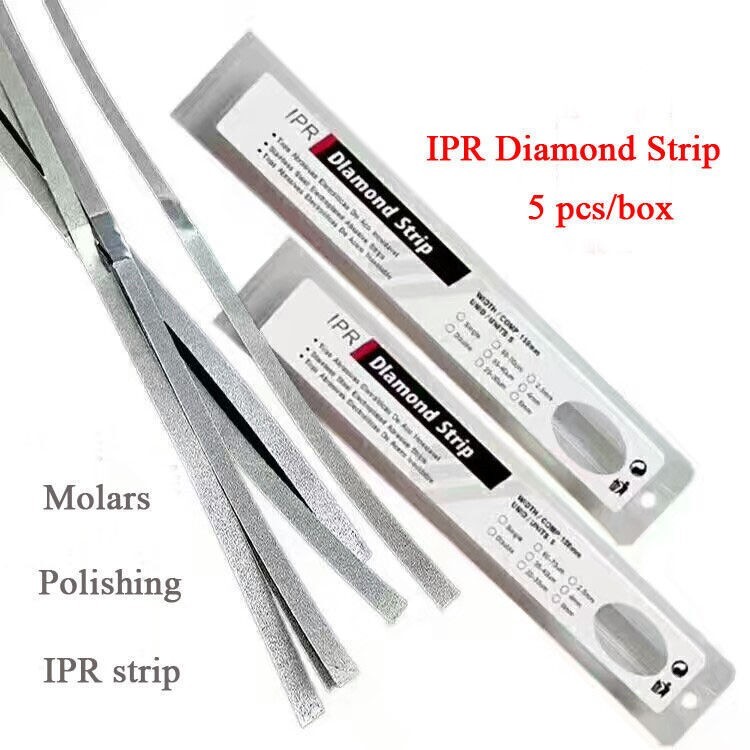 Dental Orthodontic Metal Polishing Sands Finishing Strips IPR Strip Fine Diamond