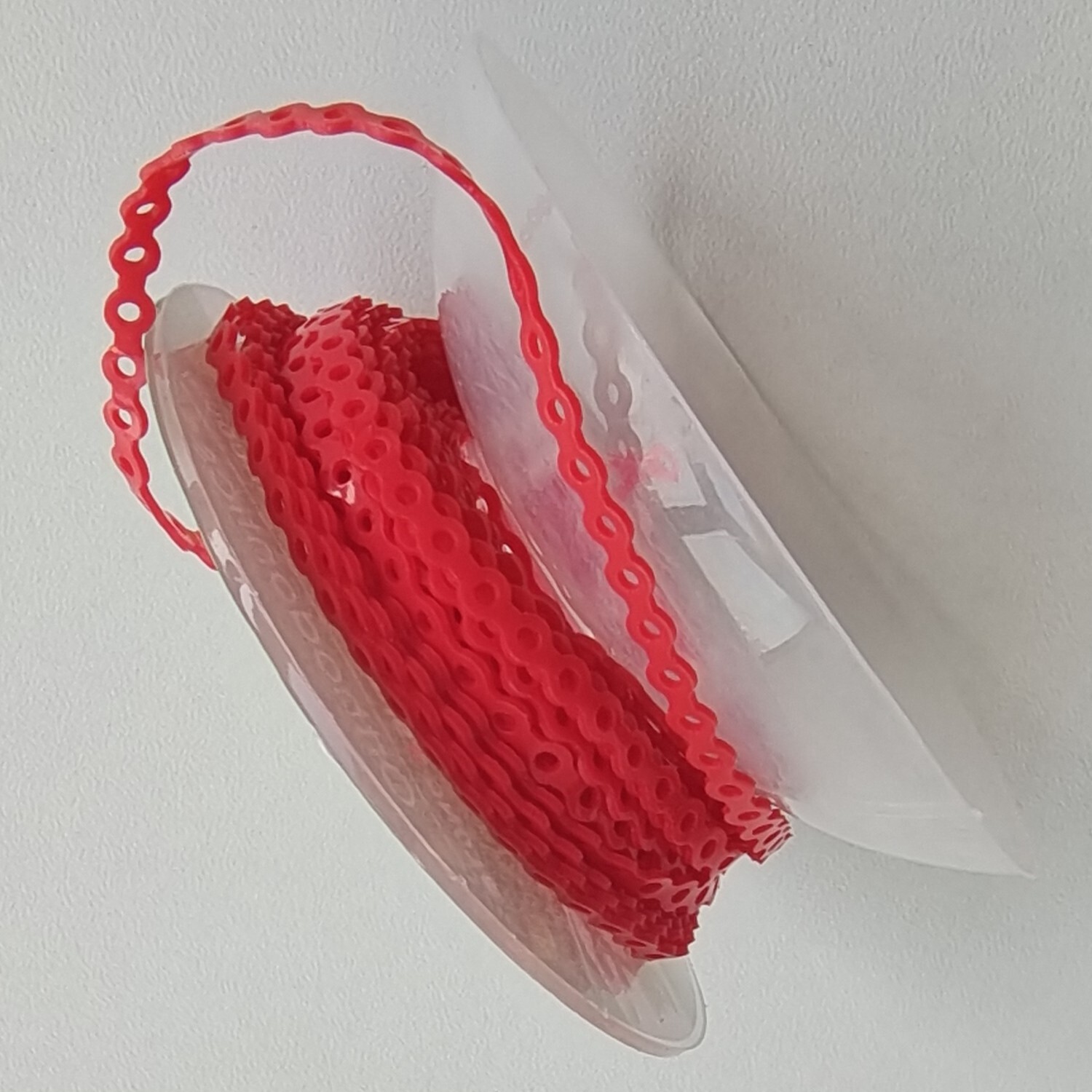 5Rcs Dental Orthodontic Elastolink Rubber Power Chain Red Long Short Continuous