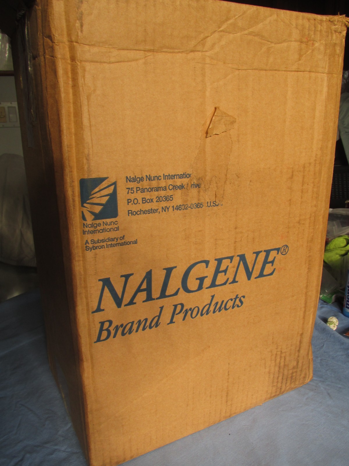 NALGENE Plastic Polypropylene 500mL TC/TD Gradu Cylinder Hex Base 3663-0500 NEW