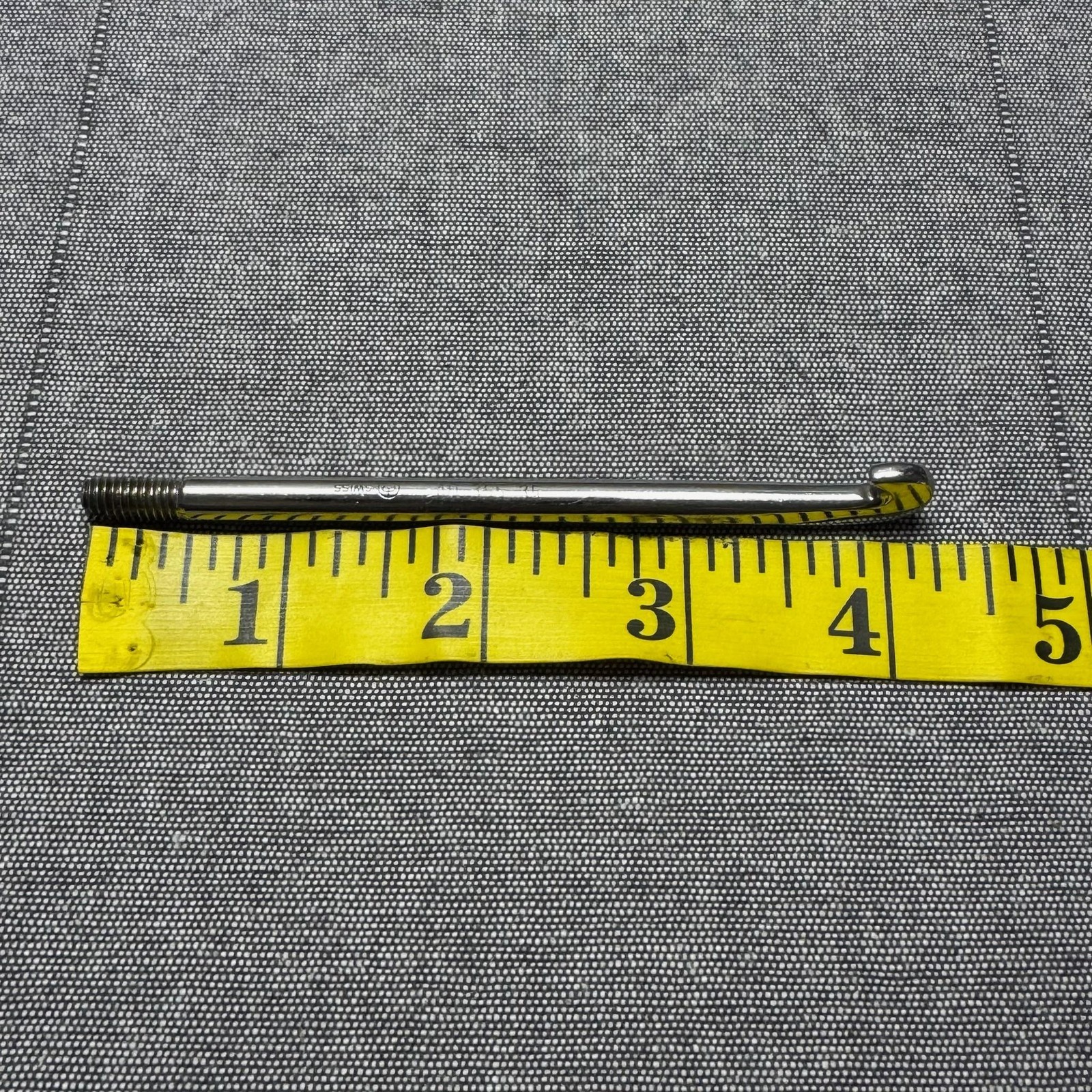 AO 355.35 Swiss Orthopedic Surgical Threaded Hook Rod Instrument Tool Used