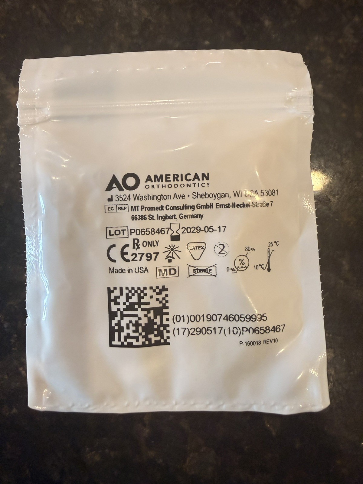 3 Southern Bald Eagle American Orthodontics Elastics Dental Rubber Bands