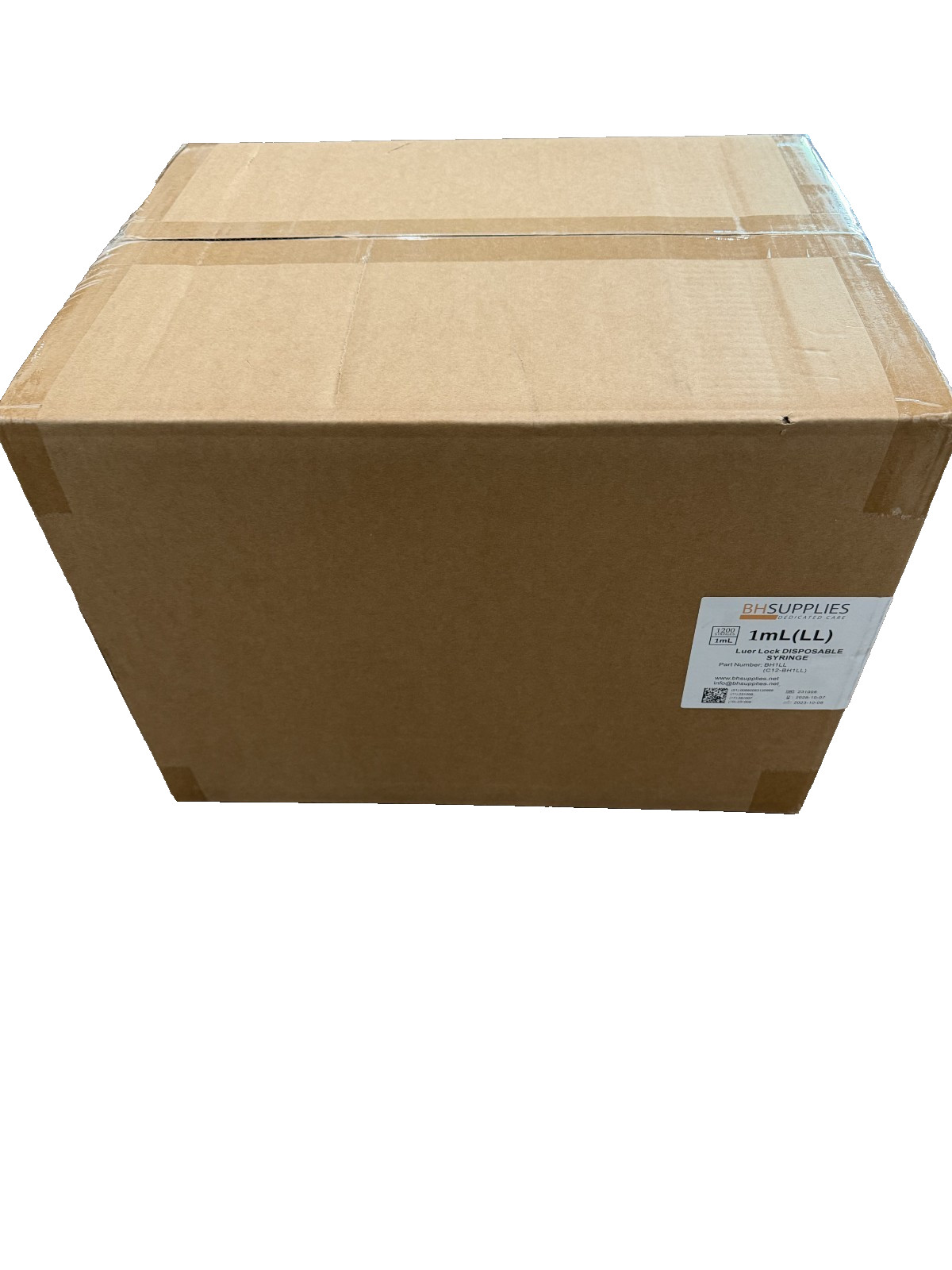 1ml Luer Lock Disposable Syringe , 1 Box (12 Case ), 1 case (100 pcs)