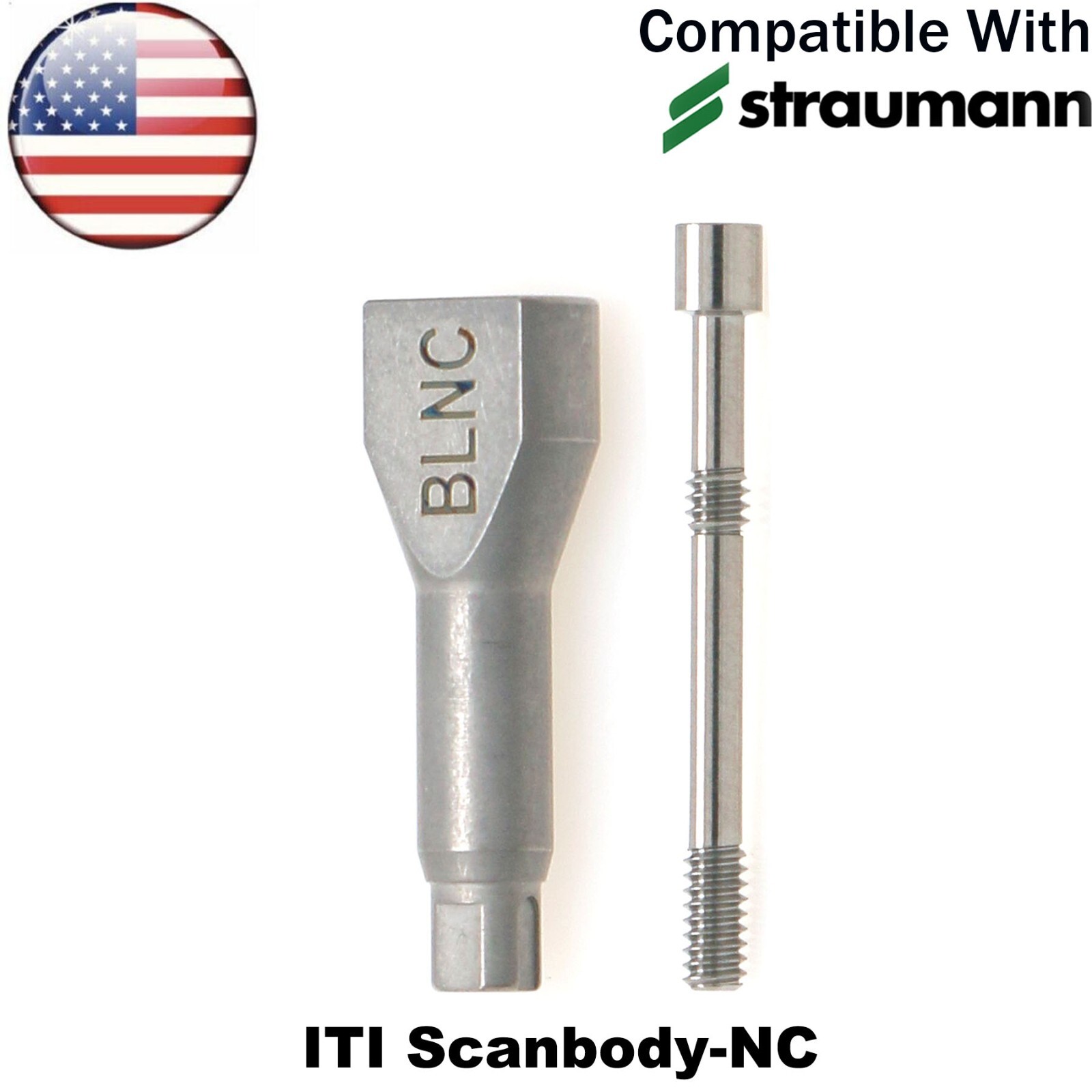 US Dental NC/RC Transfer Open/Closed Tray Impression Coping Fits Straumann ITI