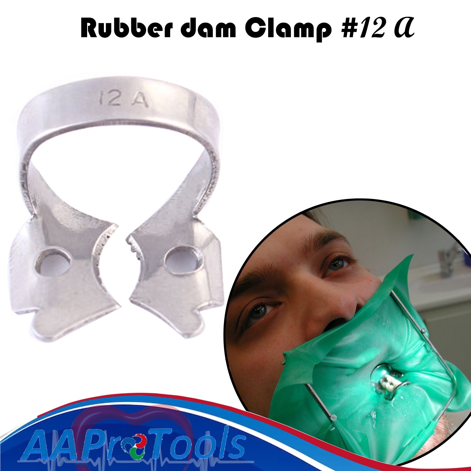 AA Pro: NEW UNIVER Endodontic Rubber Dam Clamp #12A Surgical Dental Instruments