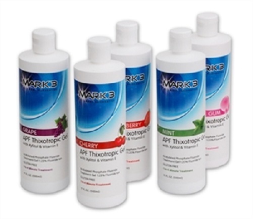 MARK 3 APF THIXOTROPIC FLUORIDE GEL MINT 17 OZ. BOTTLE