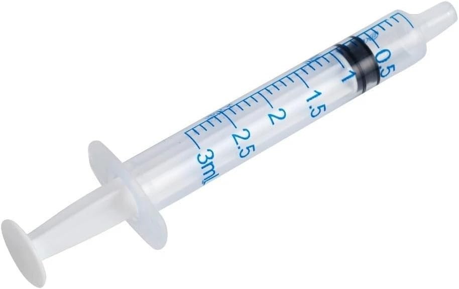 Global Medical Products – 3cc ORAL Syringe – QTY 50 – Sterile – NO TIP CAPS