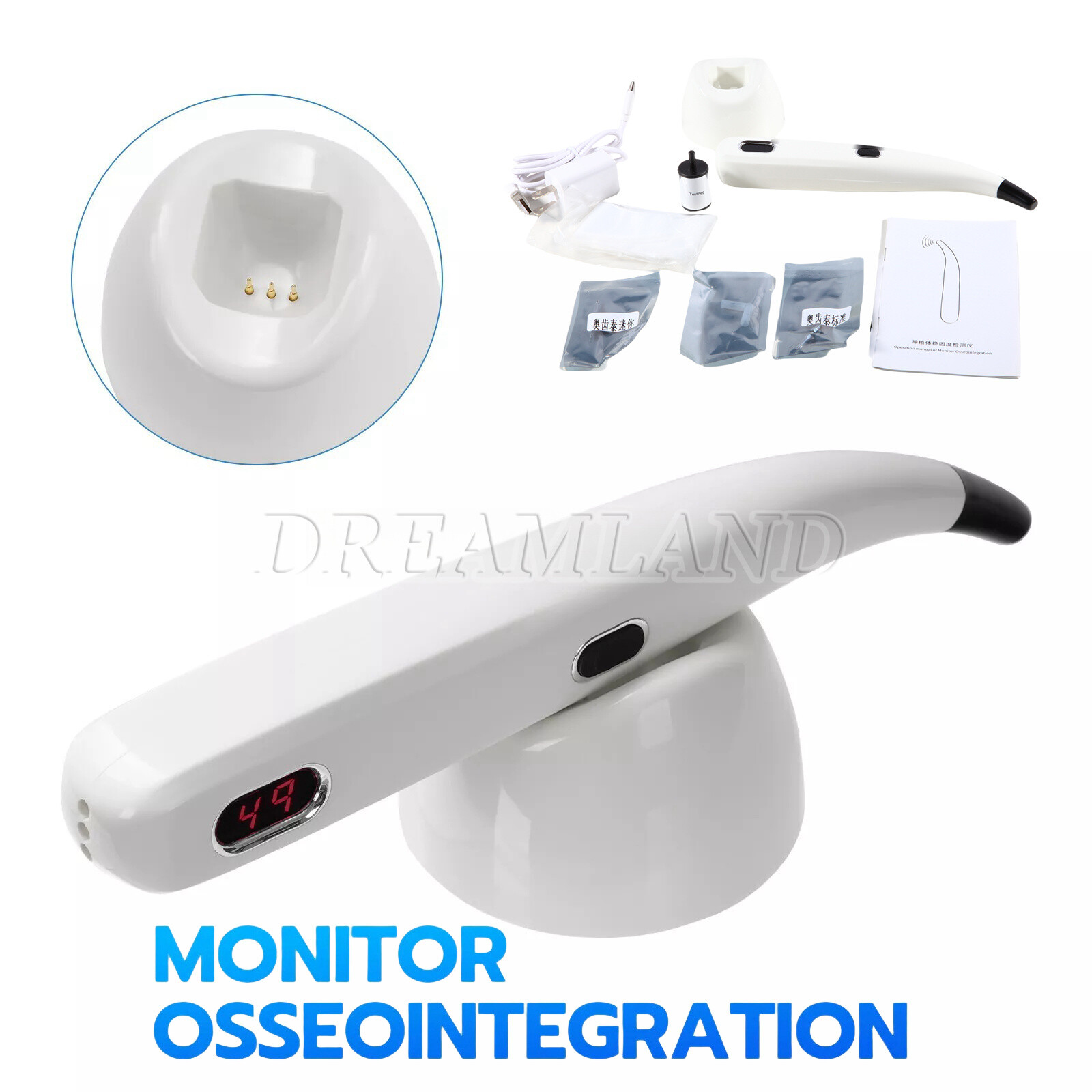 Dental Monitor Osseointegration RFA Inplant Stability Test Unit ISQ USA