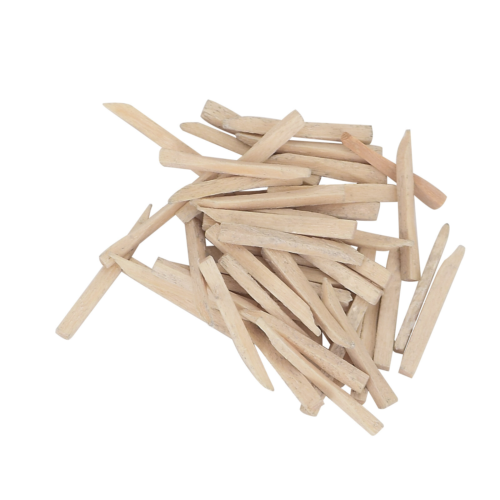 50Pcs/Box Dental Wooden Wedges Matrices To Protect Gums From Damage Multicolor