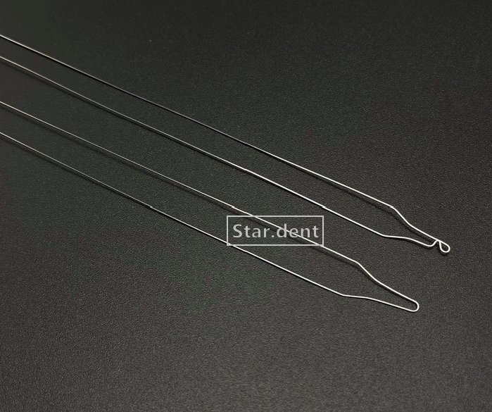 Dental Metal S.S Orthodontic Wire Preformed Kobayashi Ligature Wires Twist Weld
