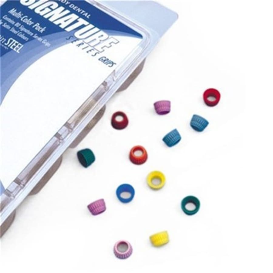 Signature Series Grips Multiple Colors 4/16/80 Pk Satin Compatible