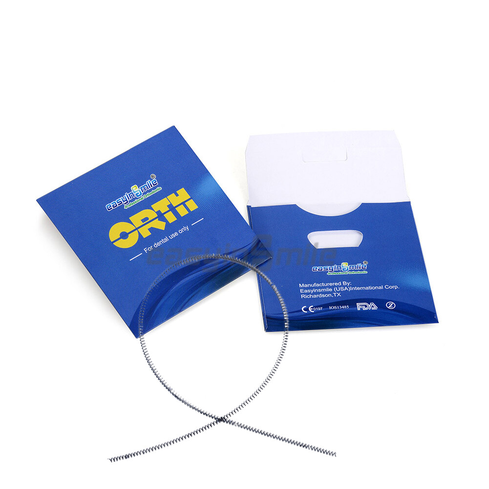 2PCS Dental Orthodontic NITI Open Coil Spring .010/012″ 180mm For Ortho Braces
