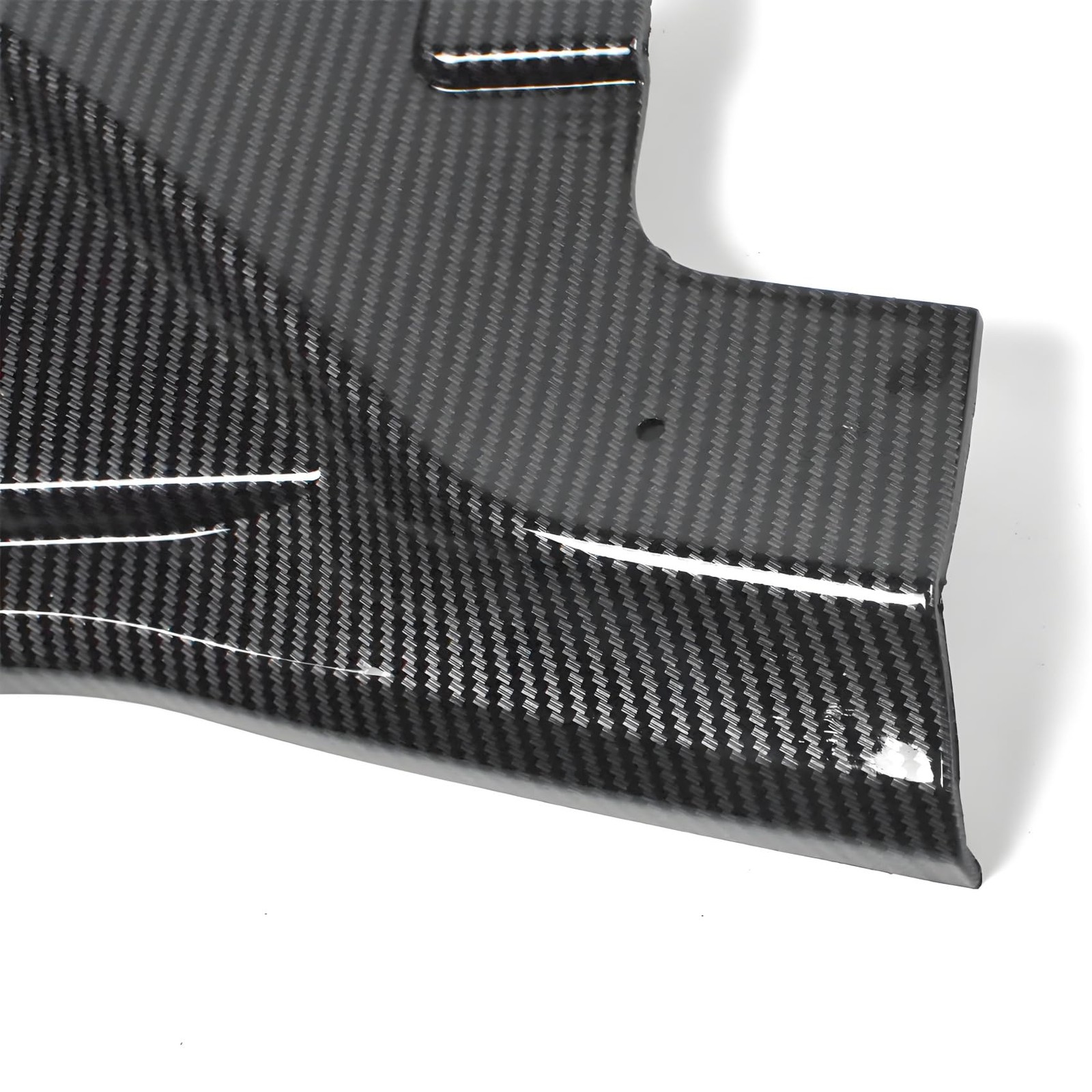3PCS Carbon Fiber Front Bumper Lip Lexus IS200t IS300 IS350 F Sport 2017-2020
