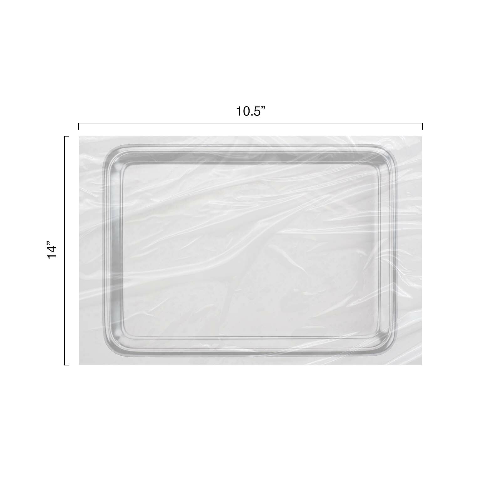 3Boxes Dental Size B Tray Covers Sleeve Small Disposable Clear Plastic 10.5″x14″