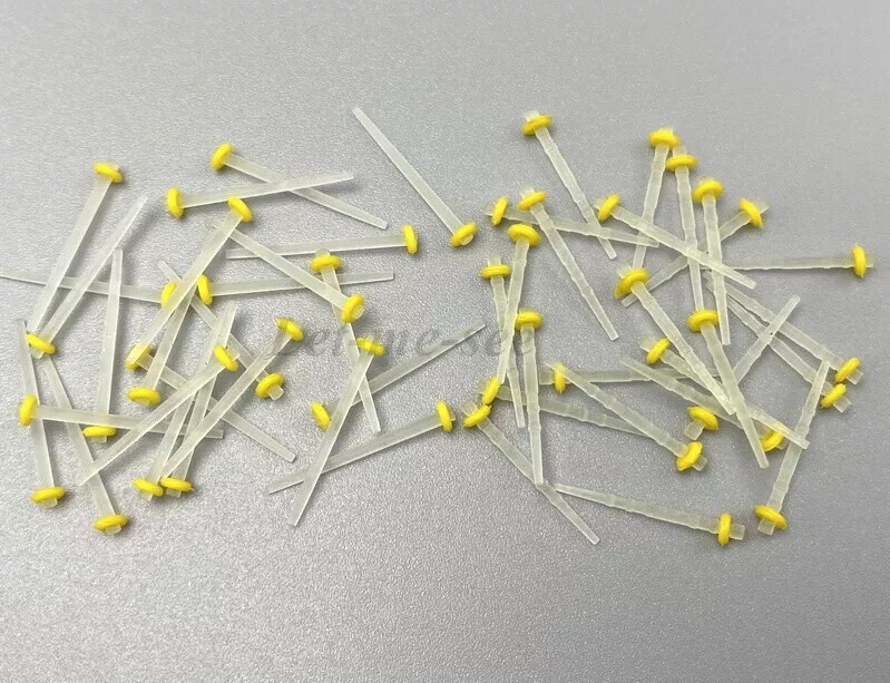2000Pcs Dental Quartz Glass Fiber Post Teeth Restorative Screw Straight 4 Sizes