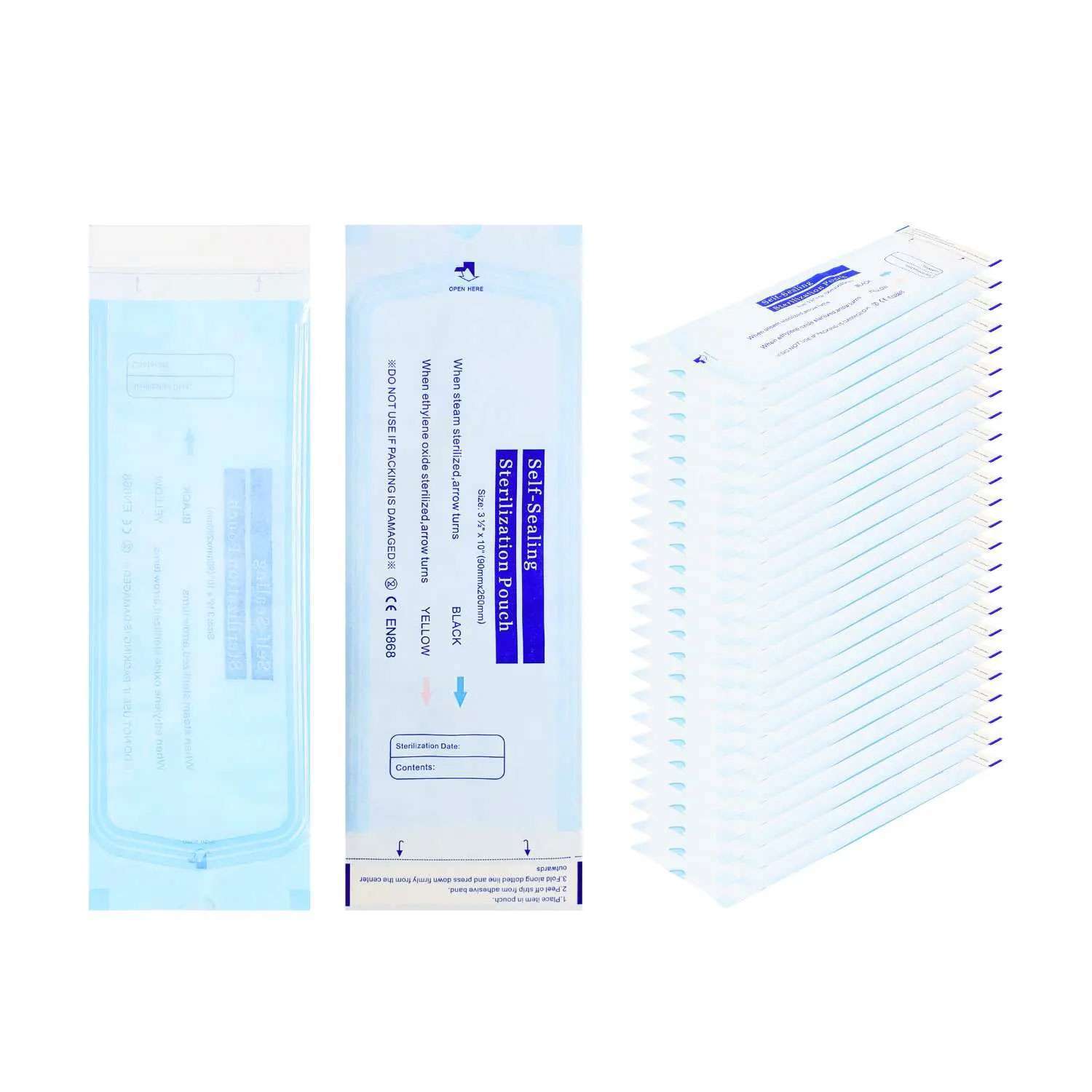 Artman Instruments Self Seal Sterilization Pouch, 3.5″ x 10″, 200/Box