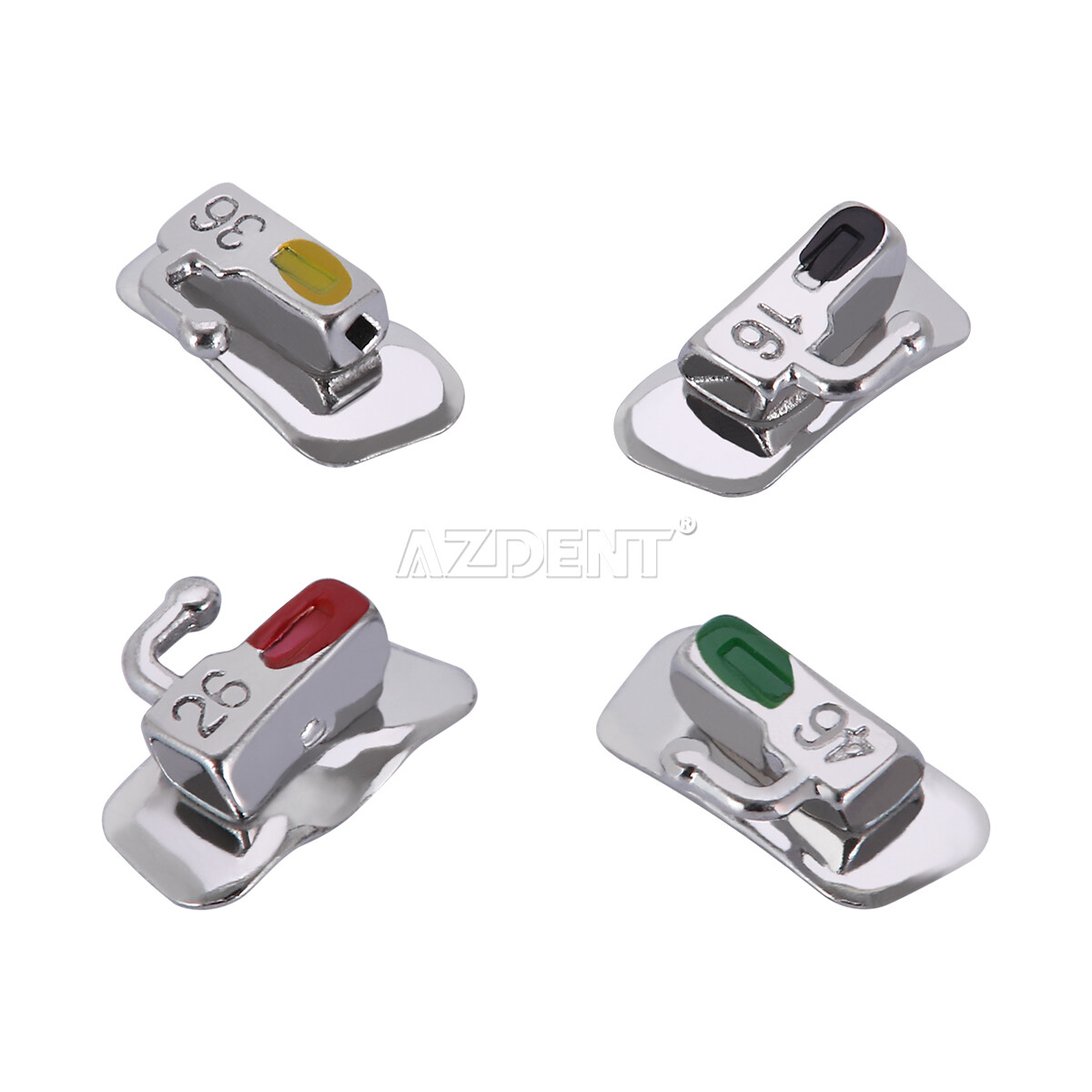 Dental Orthodonic Buccal Tubes 1st Molar Roth 018/022 Bondable Non-Convertible
