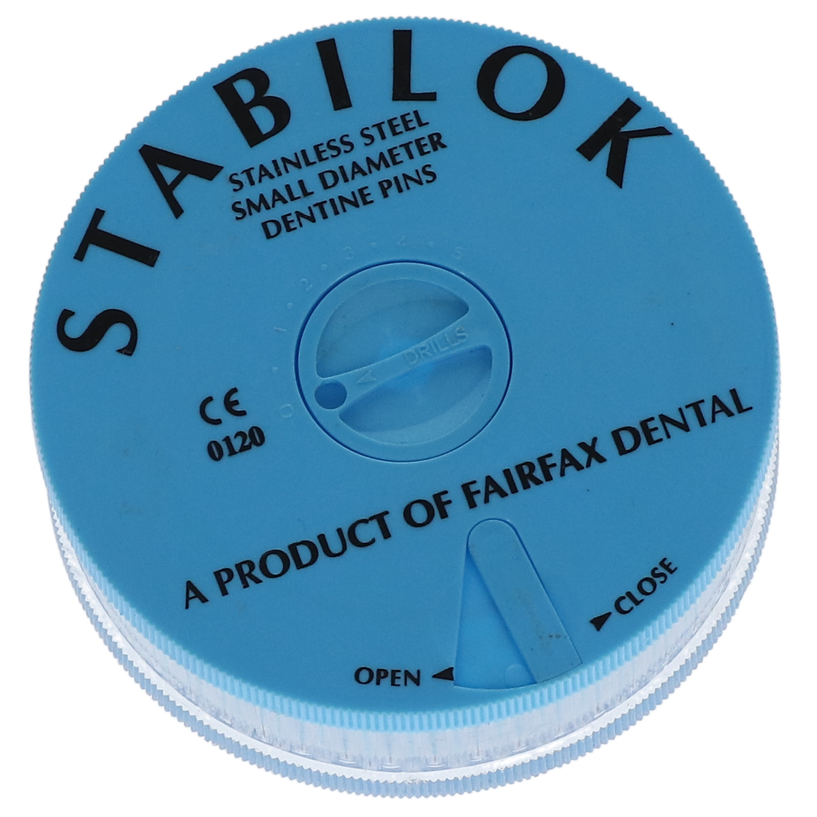 Fairfax Dental 60048 Stabilok Stainless Steel Pins .021″ Blue Economy Kit