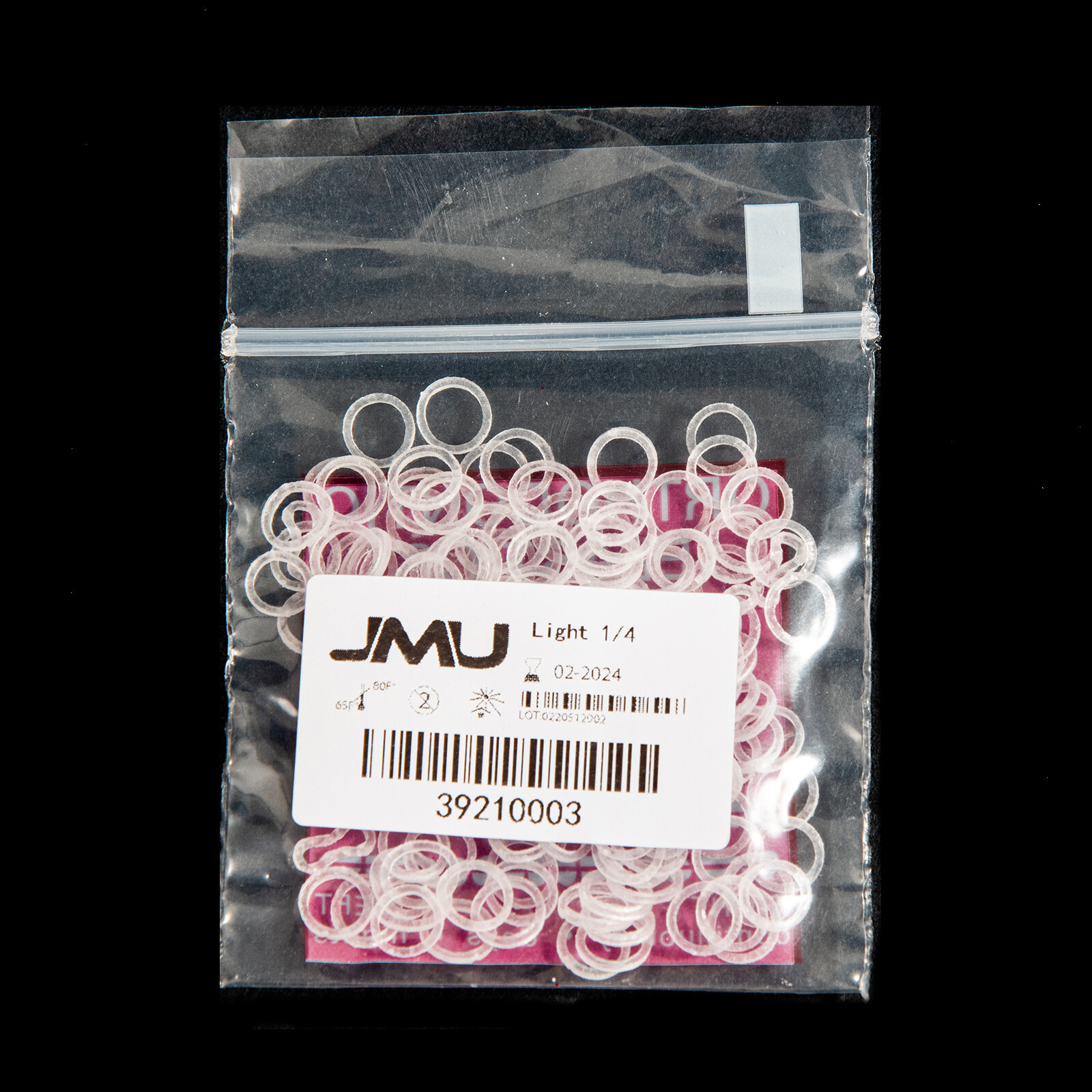 100PCS JMU Dental Orthodontic Elastic Bands Latex Free Made In USA Bracket Brace