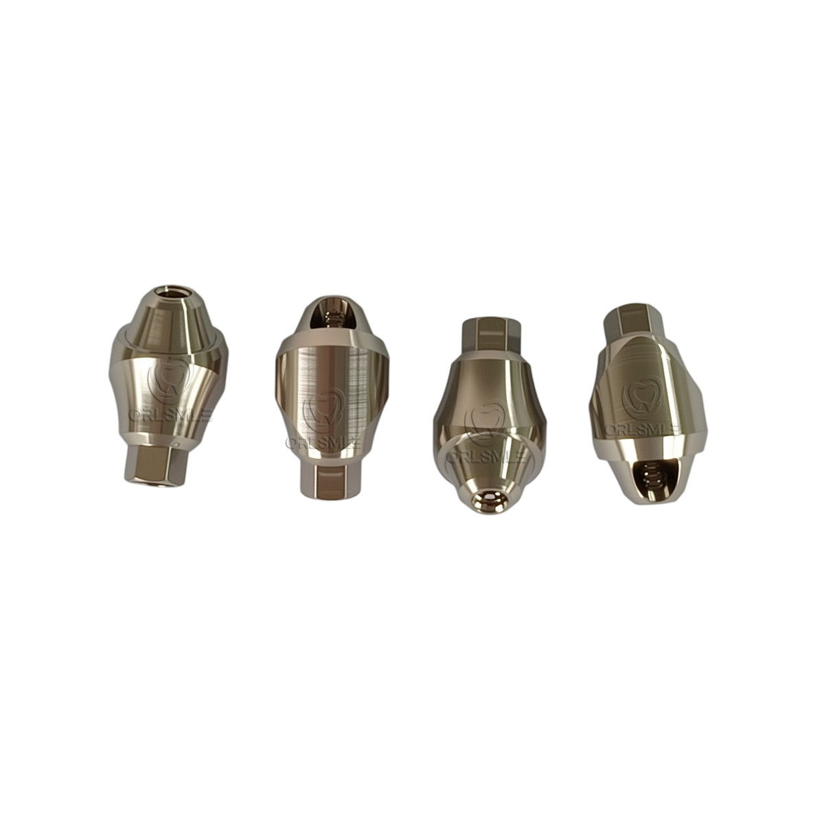 10 pcs Angled abutment for Multi unit fit to MIS Seven platform D4.8