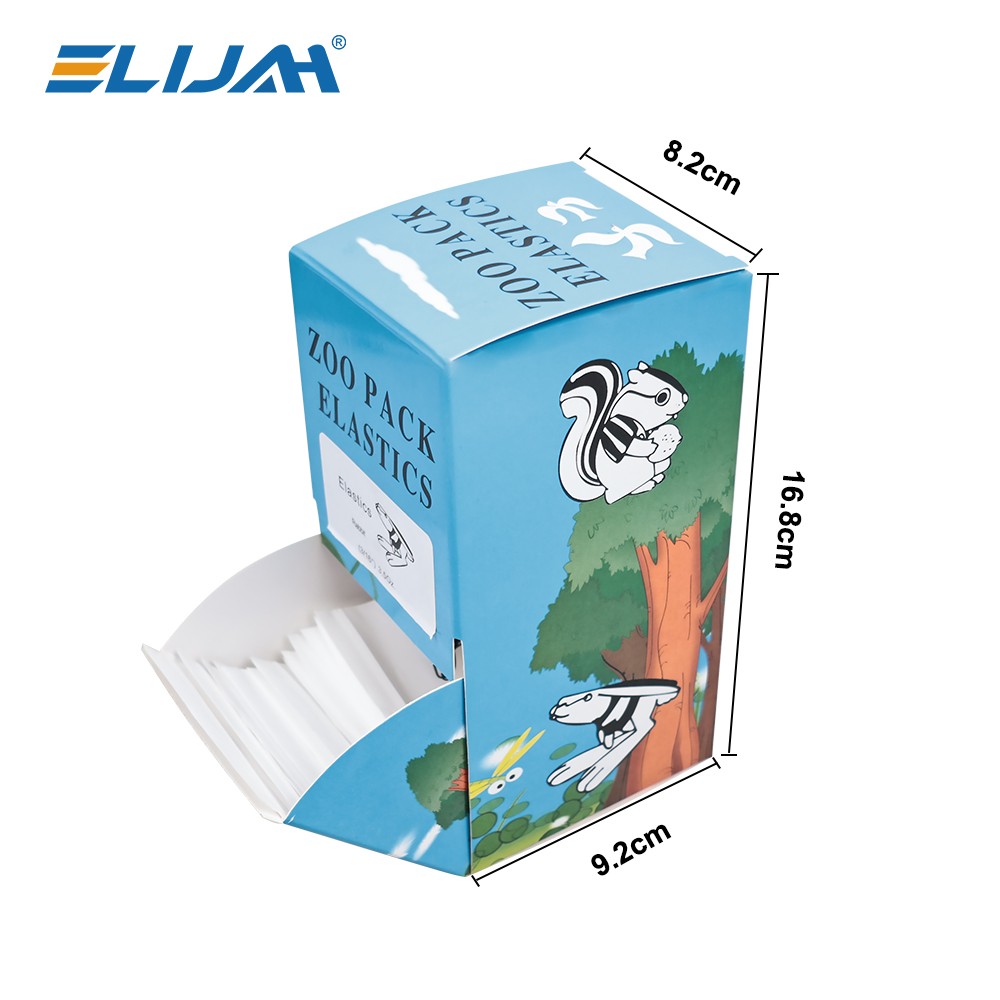 Dental Orthodontic Elastic Rubber Band Latex Braces 3.5/5.0/6.5 OZ Zoo Pack