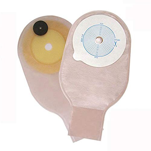 20PCS Colostomy Bags with Clamp Closure, Ostomy 20 Count (Pack of 1)