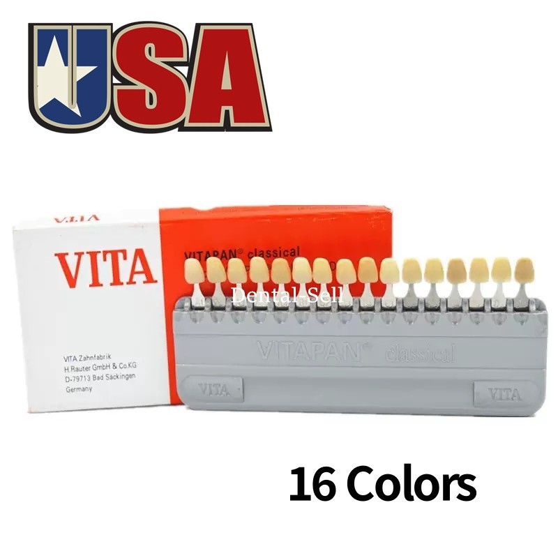 VITA Porcelain Dental Resin Toothguide 3D Master 16/29/32 Colors Shade Guide USA