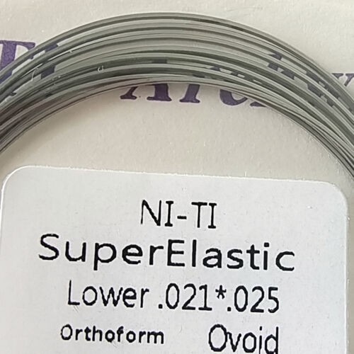 Dental Orthodontic Super Elastic Niti Round/Rectangular Arcos Arch Wires Ovoid