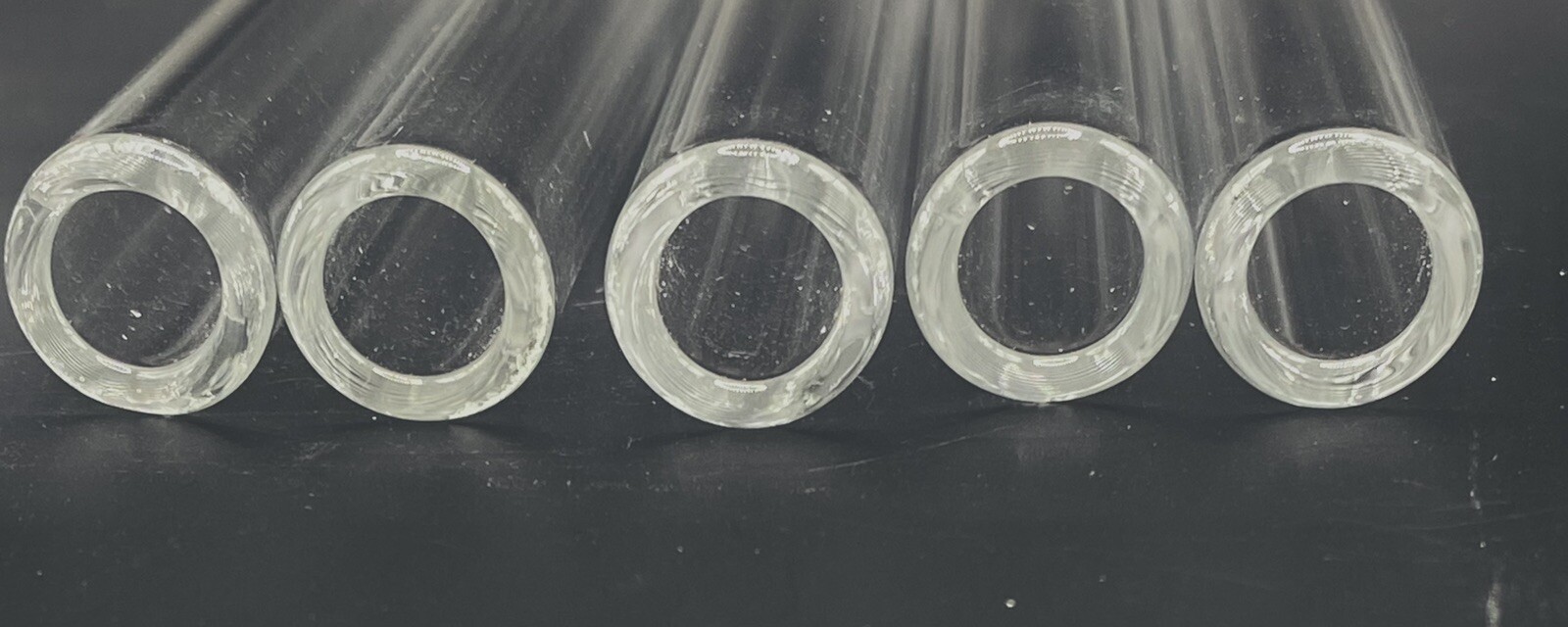 (10 Pack) 4″ Inch Clear Pyrex Glass Blowing Tube 12mm OD 8mm ID 2mm Thick Wall