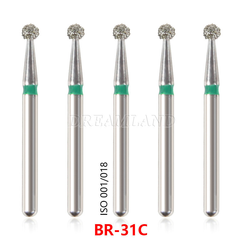 Burr Sale FG Diamond Burs for High Speed Handpiece Friction Grip 5pc/pack 50pc