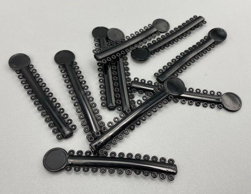 Dental Ligature Rubber Ties Orthodontic Elastic Bands Braces Single Color #9