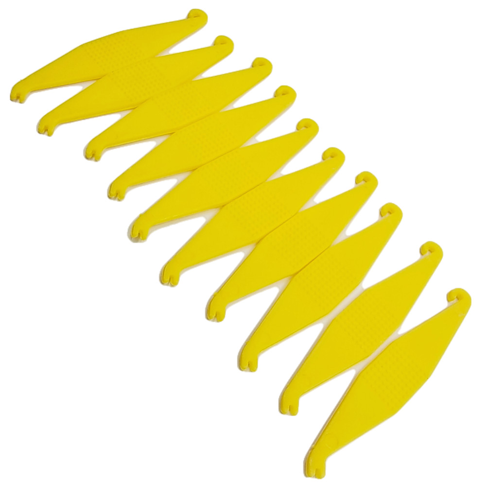 200Pcs Dental Orthodontic Elastic Rubber Band Pick Placer Plackers Assorted